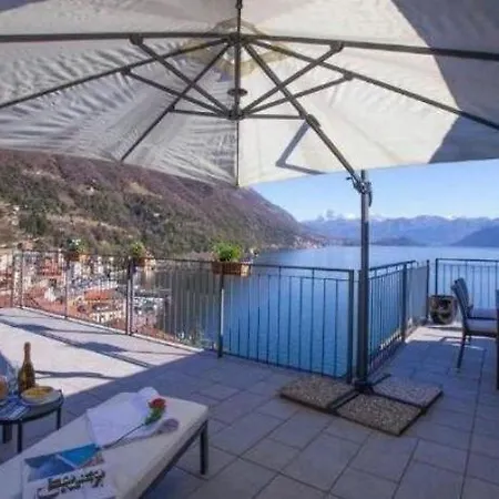 Luxury Penthouse With Big Terrace Apartment Argegno