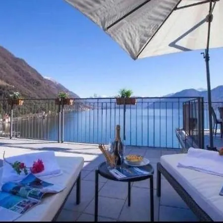 Apartment Luxury Penthouse With Big Terrace Argegno