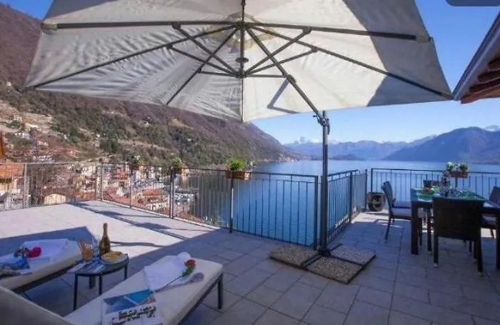 Luxury Penthouse With Big Terrace Apartamento Argegno